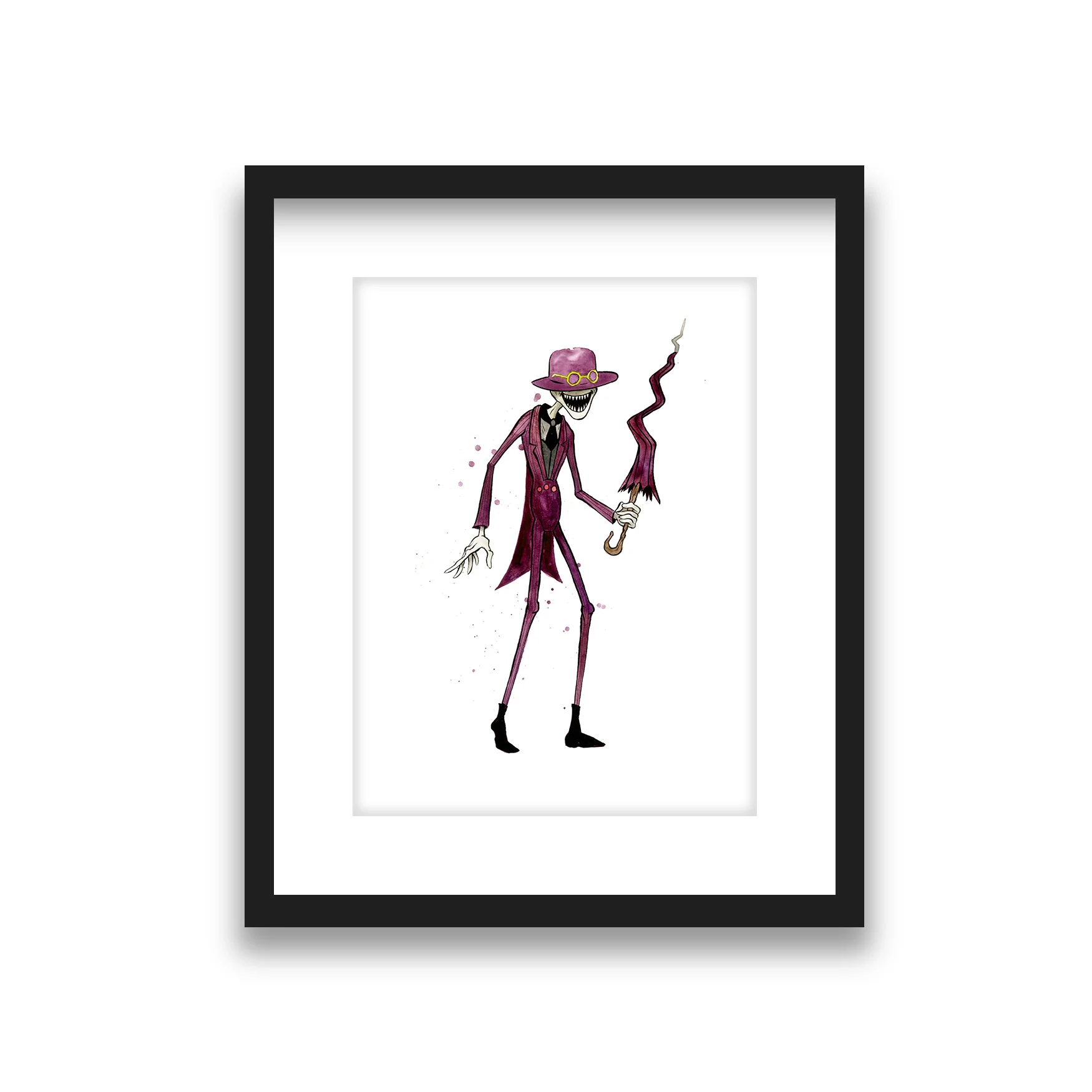 The Crooked Man Original Art, by Alex Pardee
