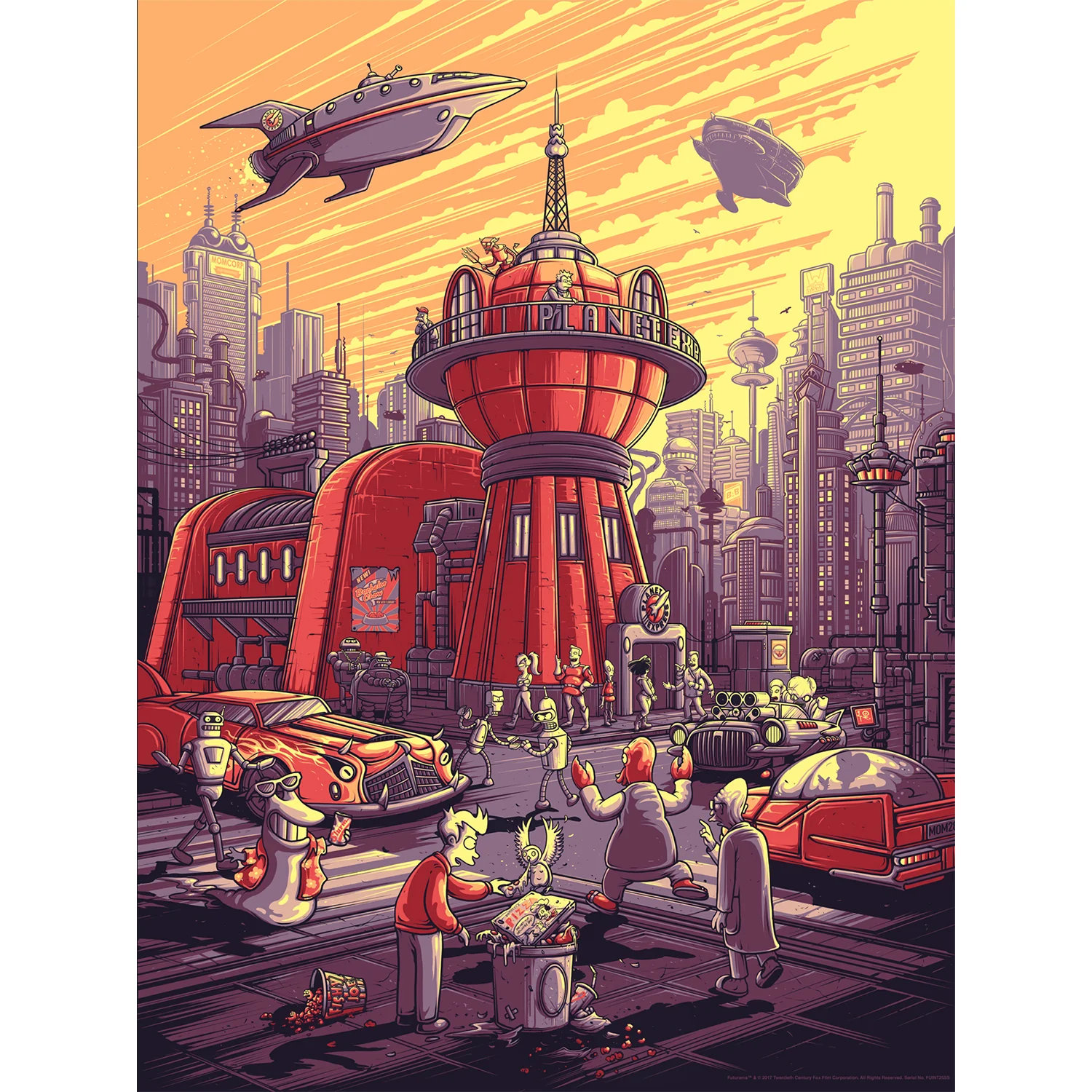 Our Crew is Replaceable - Variant, by Dan Mumford