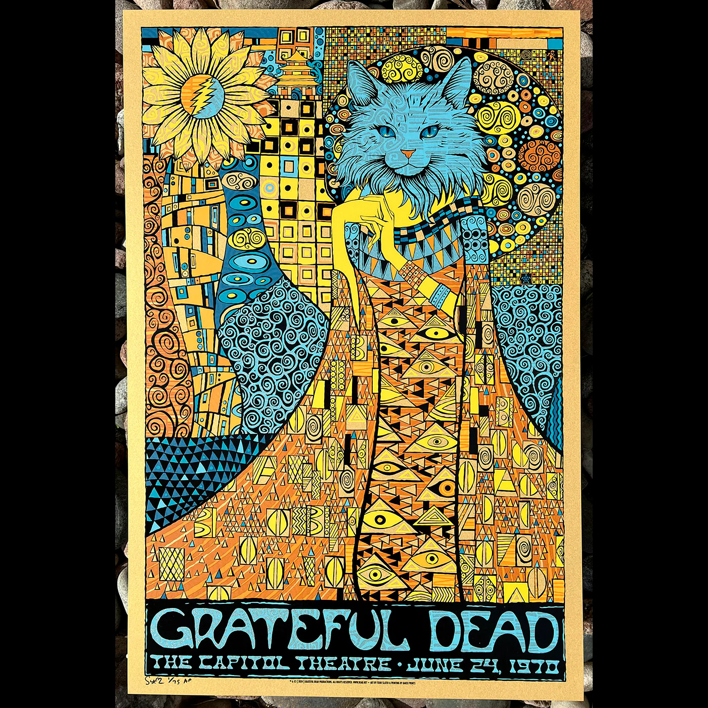 Grateful Dead - China Cat Sunflower, by Todd Slater, 1970