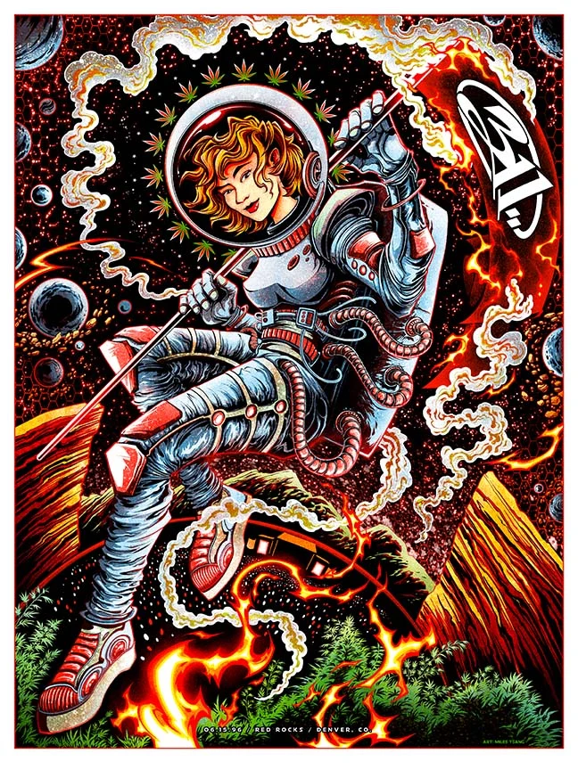 311 x Play:Bk Red Rocks, by Miles Tsang, 1996