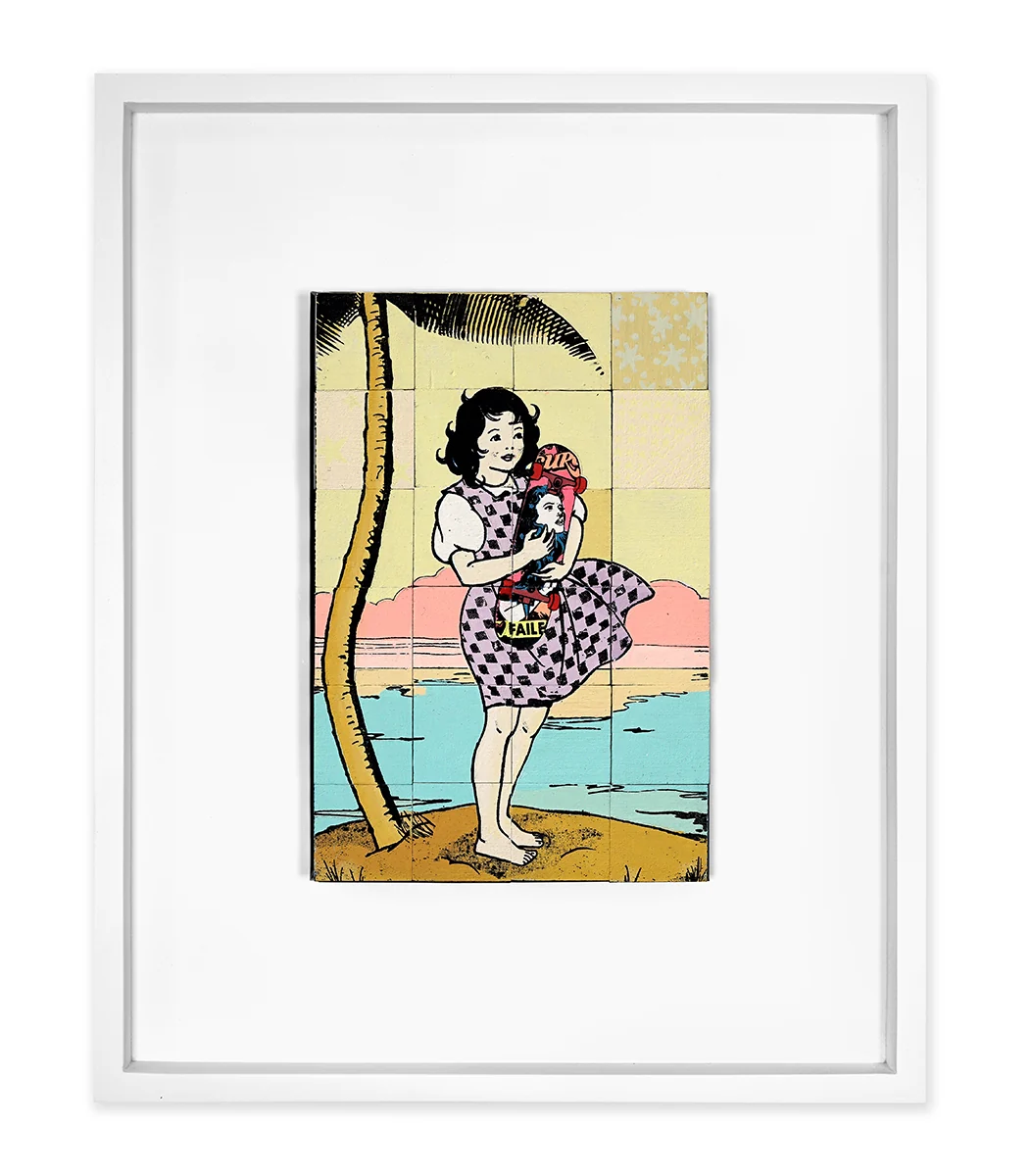 Get Lost, Fantasy Island, by Faile