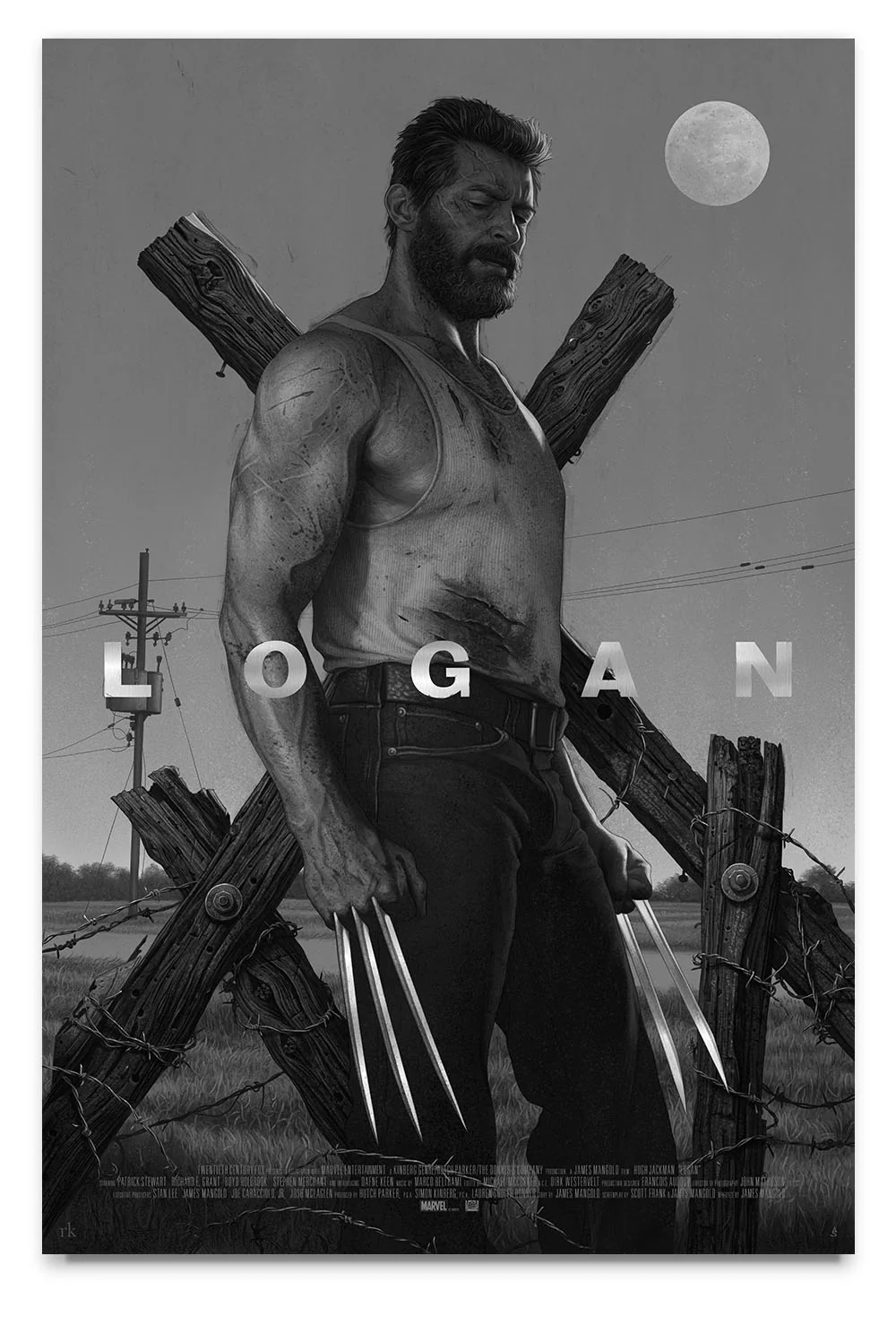 Logan Artist Proof - Foil Variant - Collector Group, by Rory Kurtz