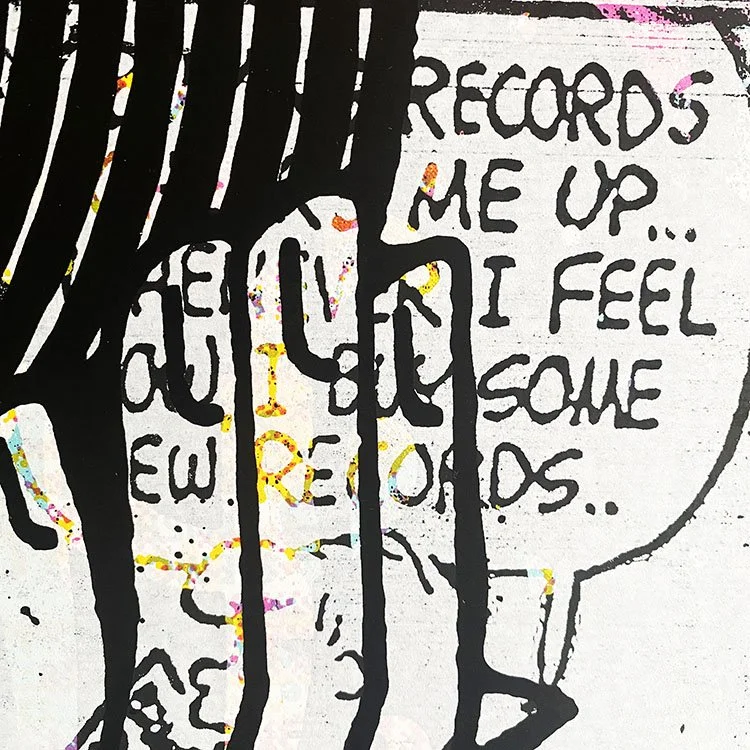 Record Monoprint #010, by Aesthetic Apparatus thumbnail 2