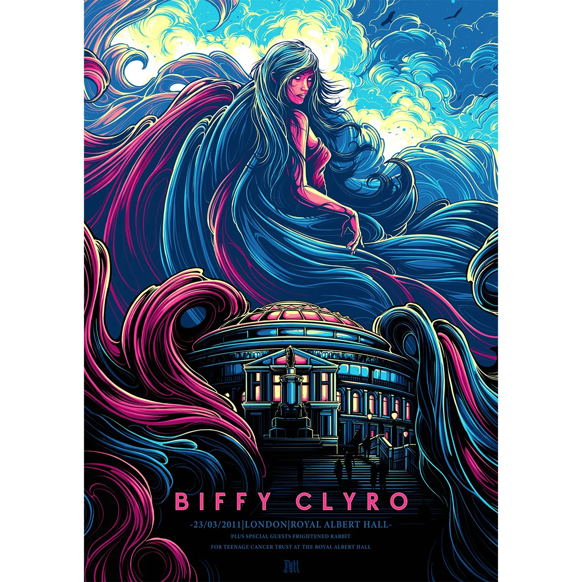 Biffy Clyro - Royal Albert Hall, by Dan Mumford thumbnail 2