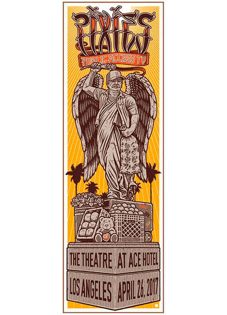 Pixies Los Angeles AP, by Sean Cliver