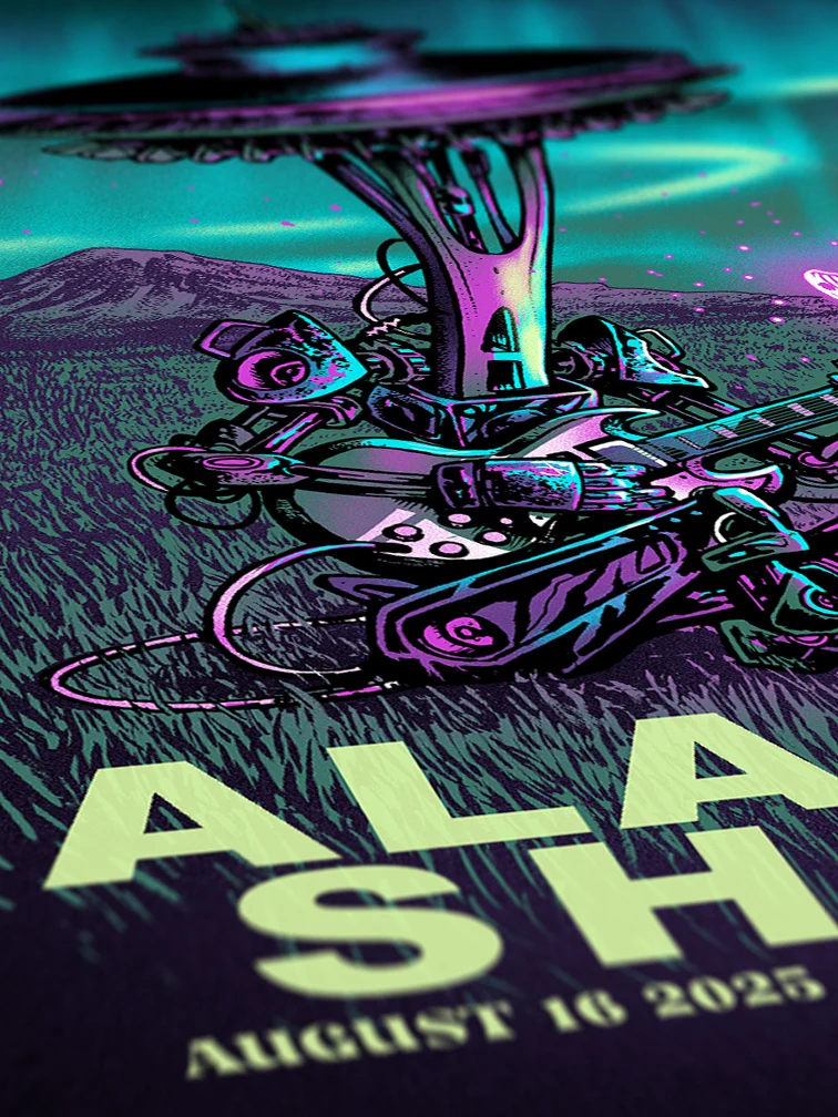 Alabama Shakes Seattle AP Variant, by Munk One thumbnail 3
