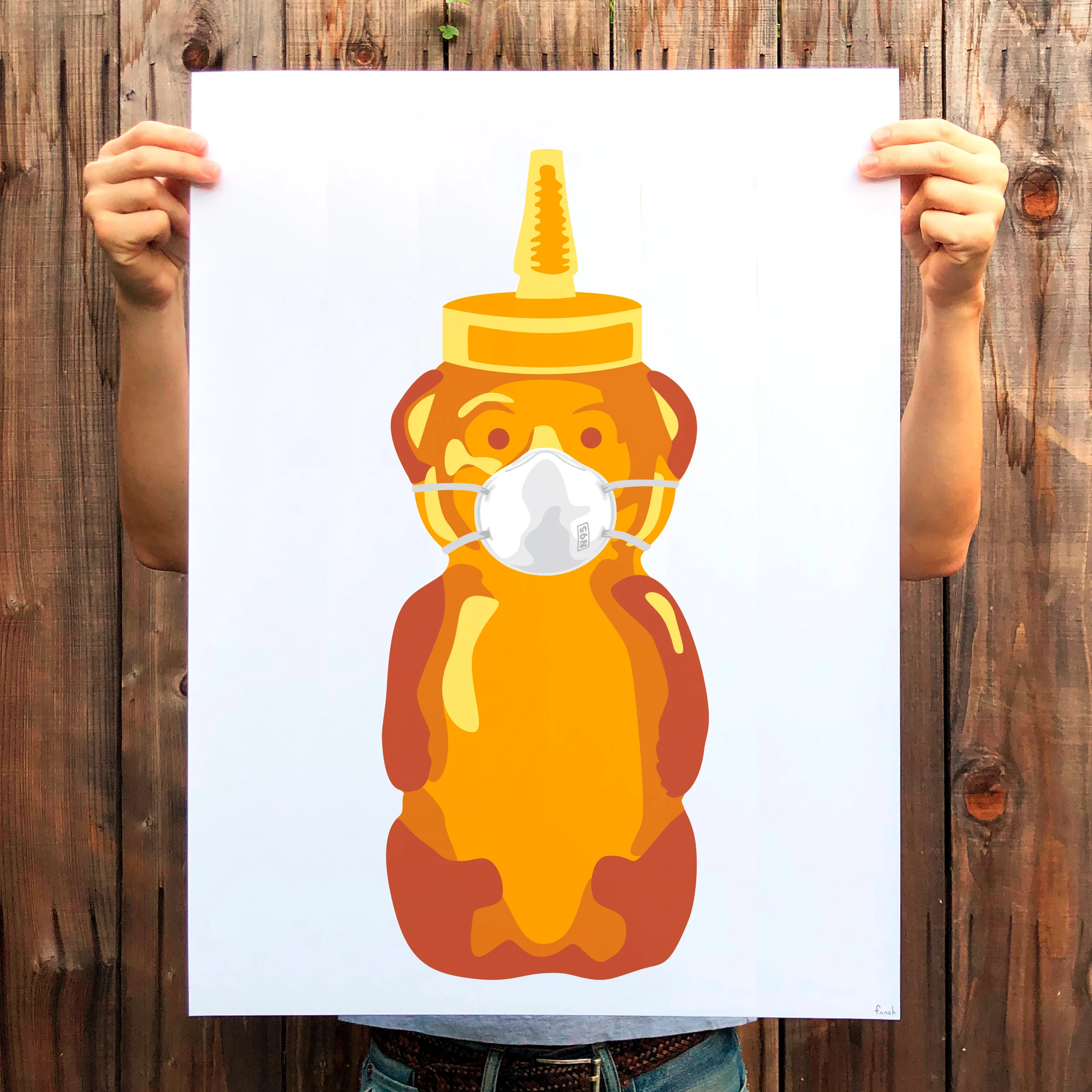 Mask Bear, by Fnnch