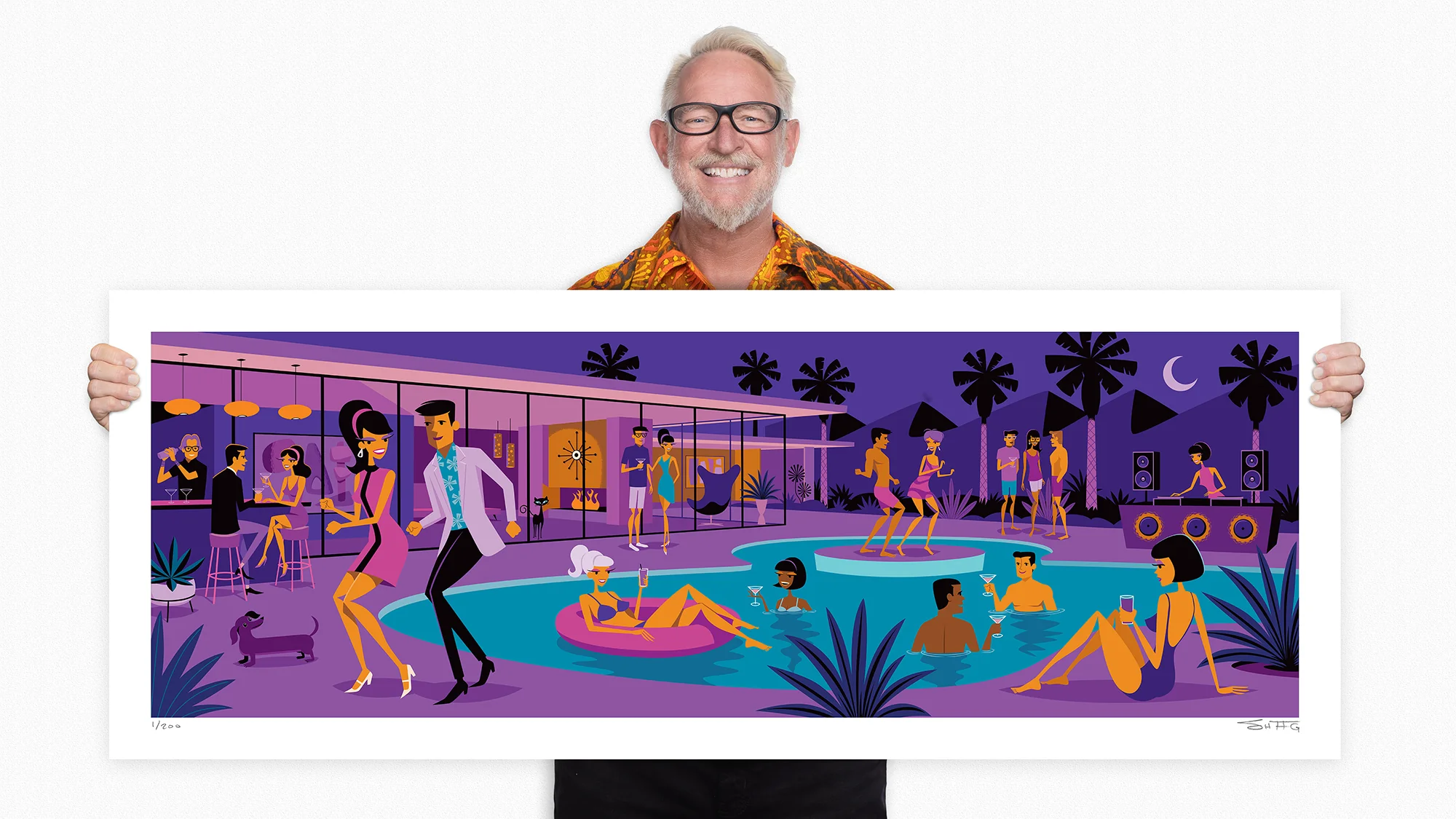 Palm Springs After Midnight, by Shag, 2026
