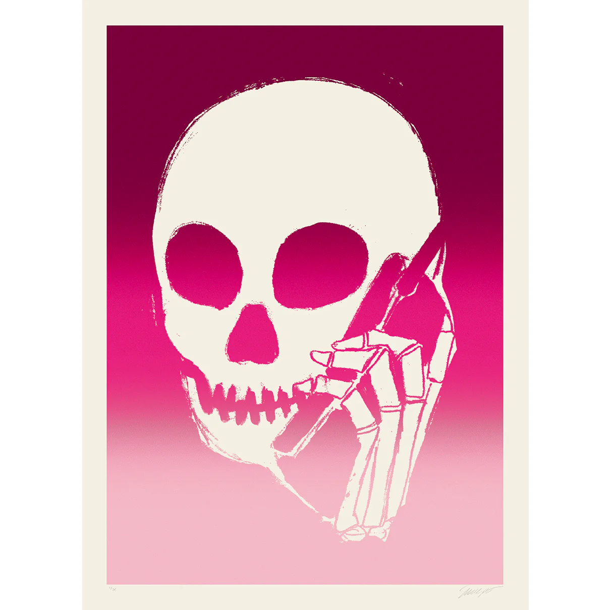 Pink Fade, by Skullphone, 2019