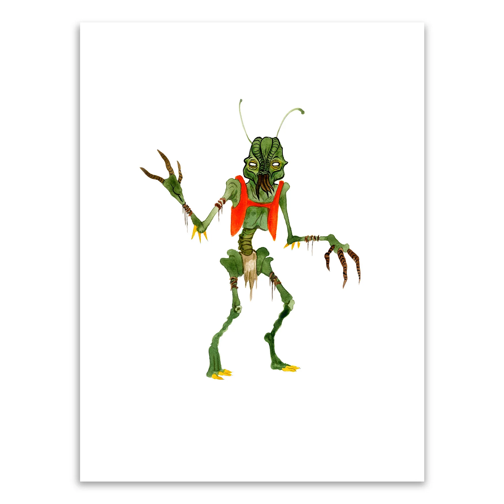 Christopher Original Art, by Alex Pardee thumbnail 2