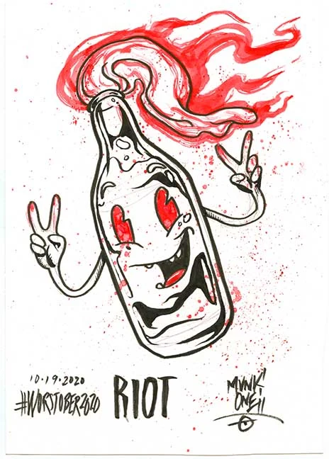 WORSTOBER2020 19 - Riot, by Munk One