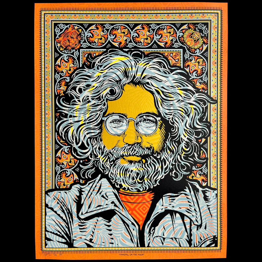 Ramble on Rose - Standing on the Moon - Jerry Garcia, by Todd Slater thumbnail 2