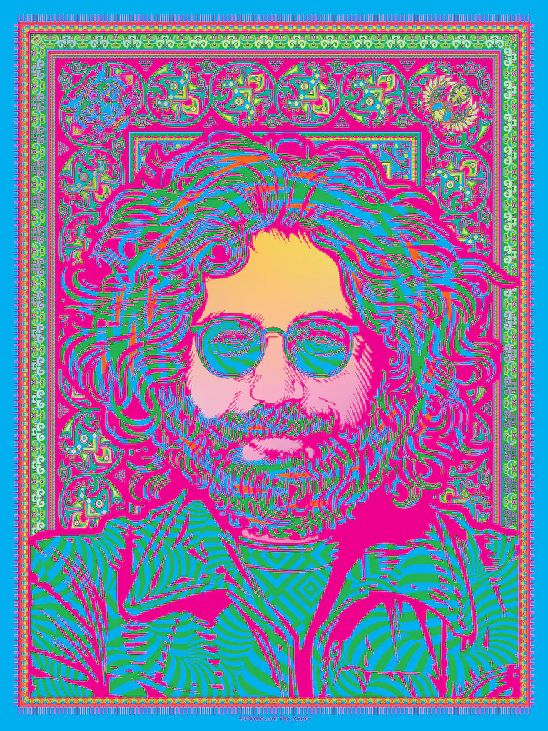 Ramble on Rose - Standing on the Moon - Jerry Garcia, by Todd Slater thumbnail 3