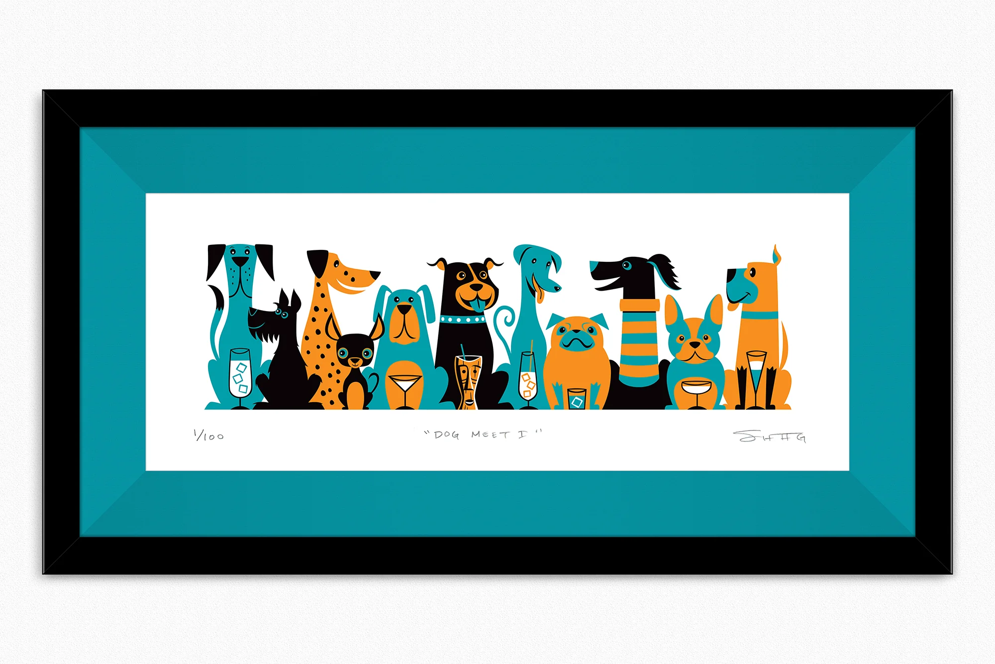 Dog Meet I, by Shag, 2026 thumbnail 2