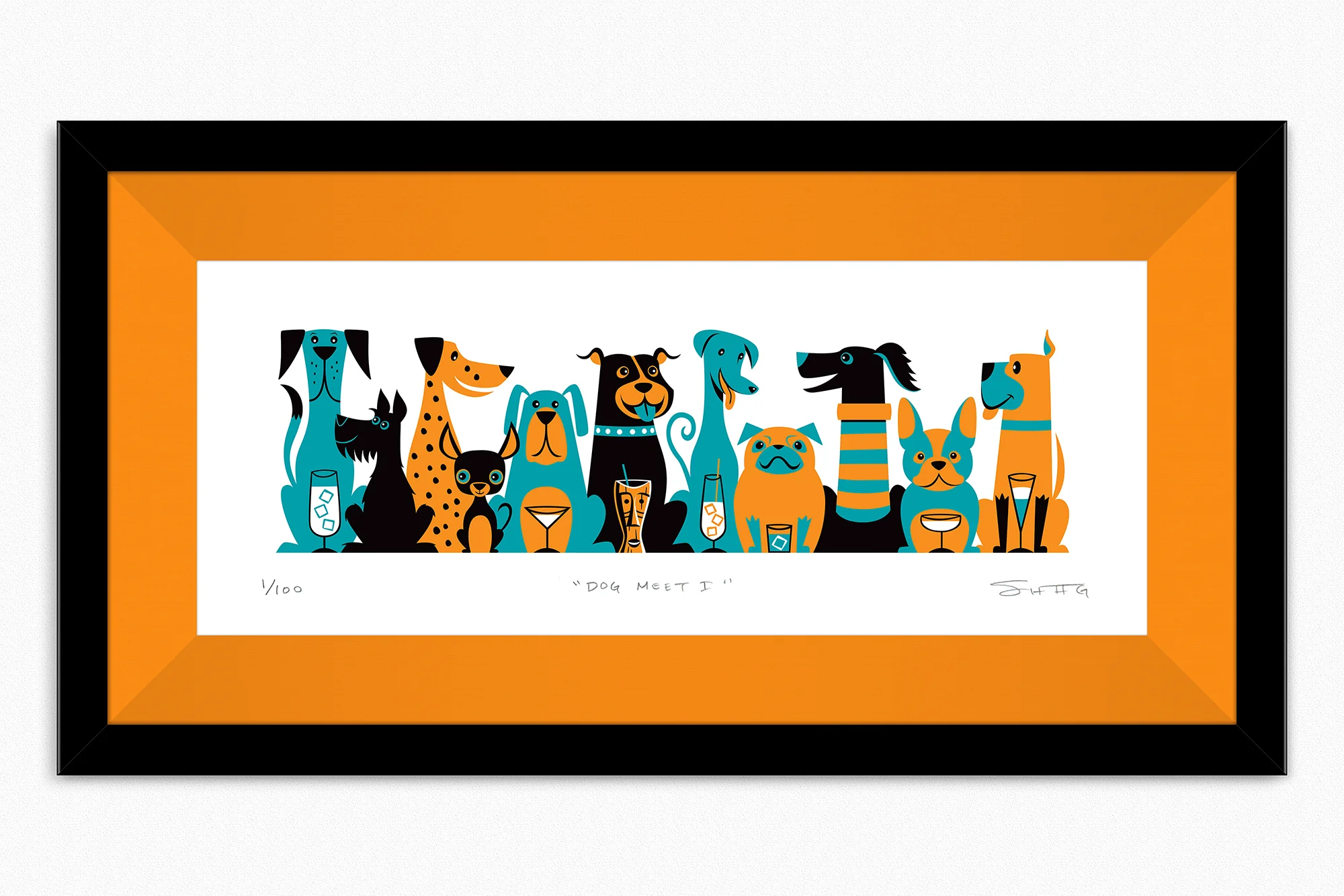 Dog Meet I, by Shag, 2026 thumbnail 3