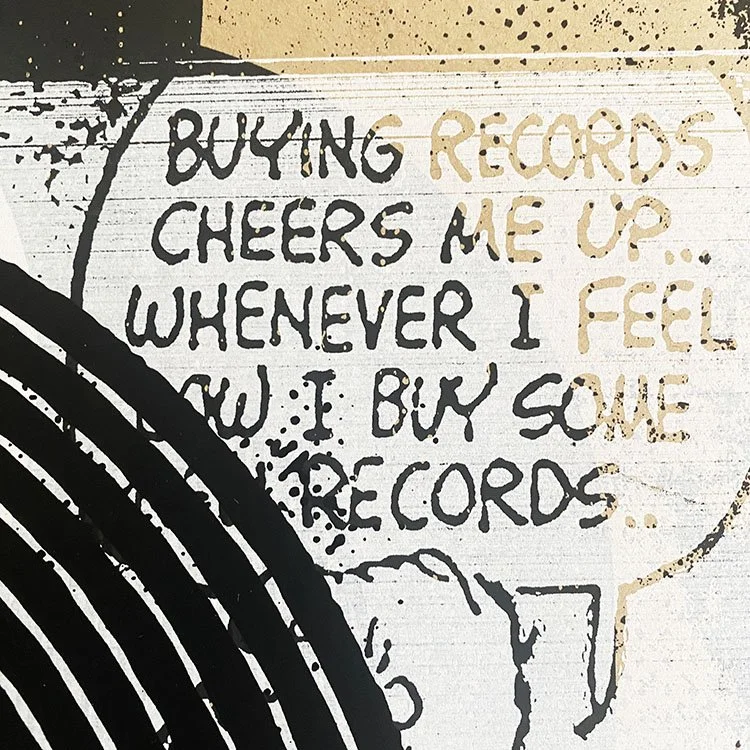 Record Monoprint #009, by Aesthetic Apparatus thumbnail 2