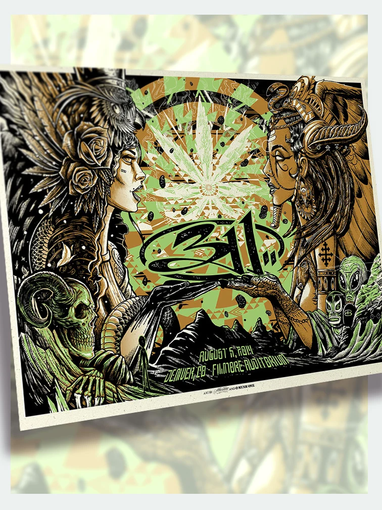 311 Denver Collaboration AP Hemp, by Munk One & Justin Hampton thumbnail 2