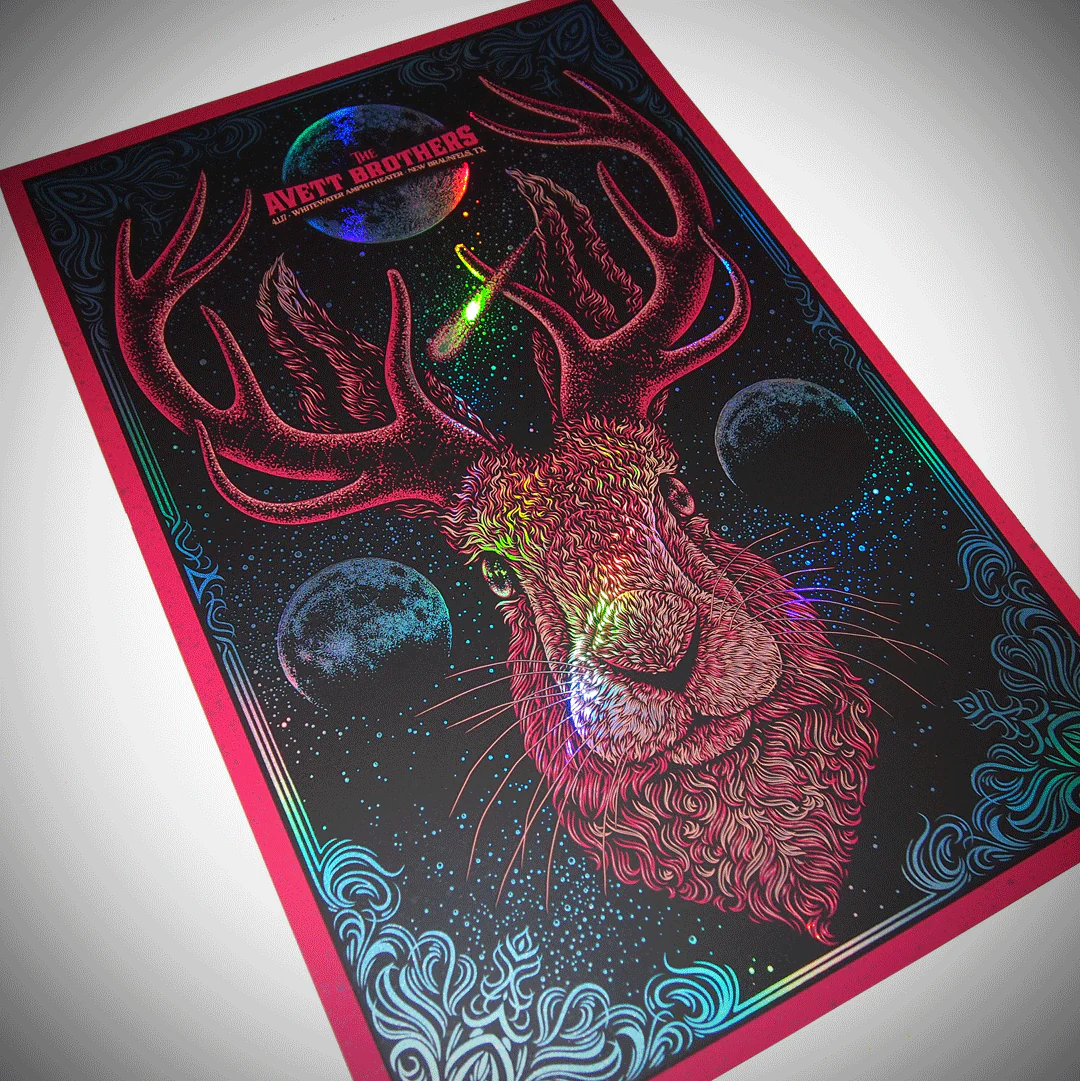 Avett Brothers - Jackalope, by Todd Slater thumbnail 2