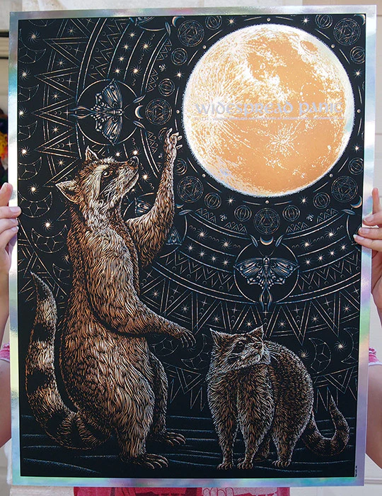 Widespread Panic -raccoon, by Todd Slater thumbnail 2