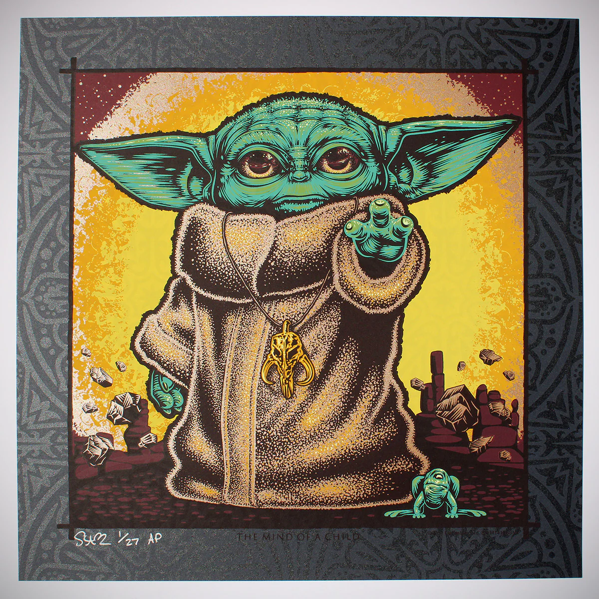 The Mind of a Child - Grogu - Star Wars BNG 3, by Todd Slater thumbnail 3
