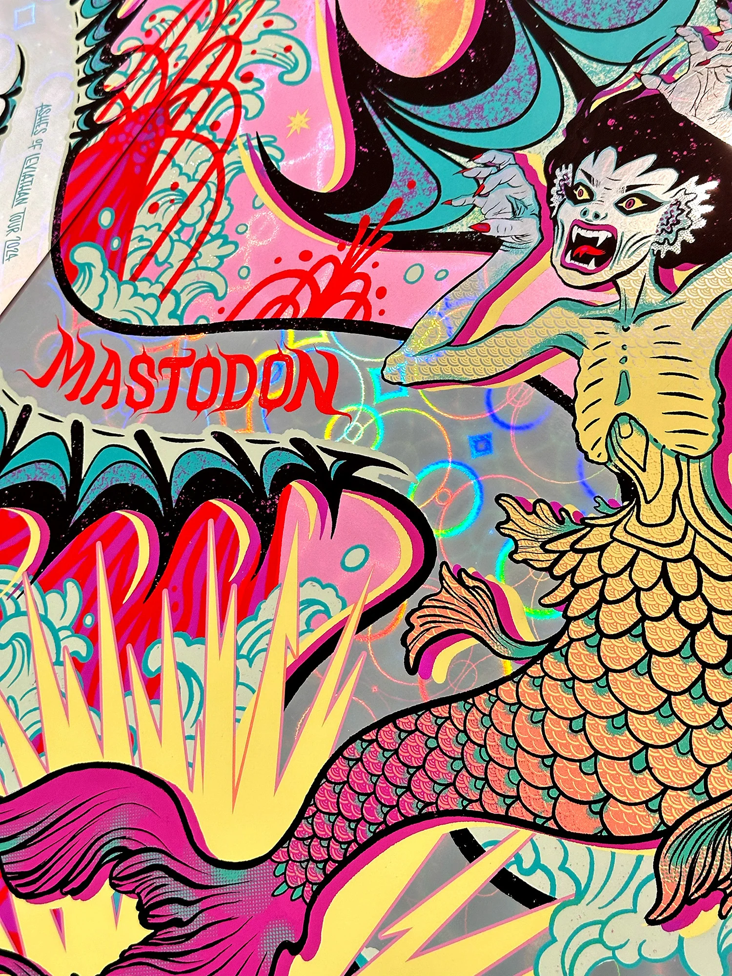 Mastodon : Fiji Mermaid Holo, by Tara McPherson, 2024 thumbnail 2
