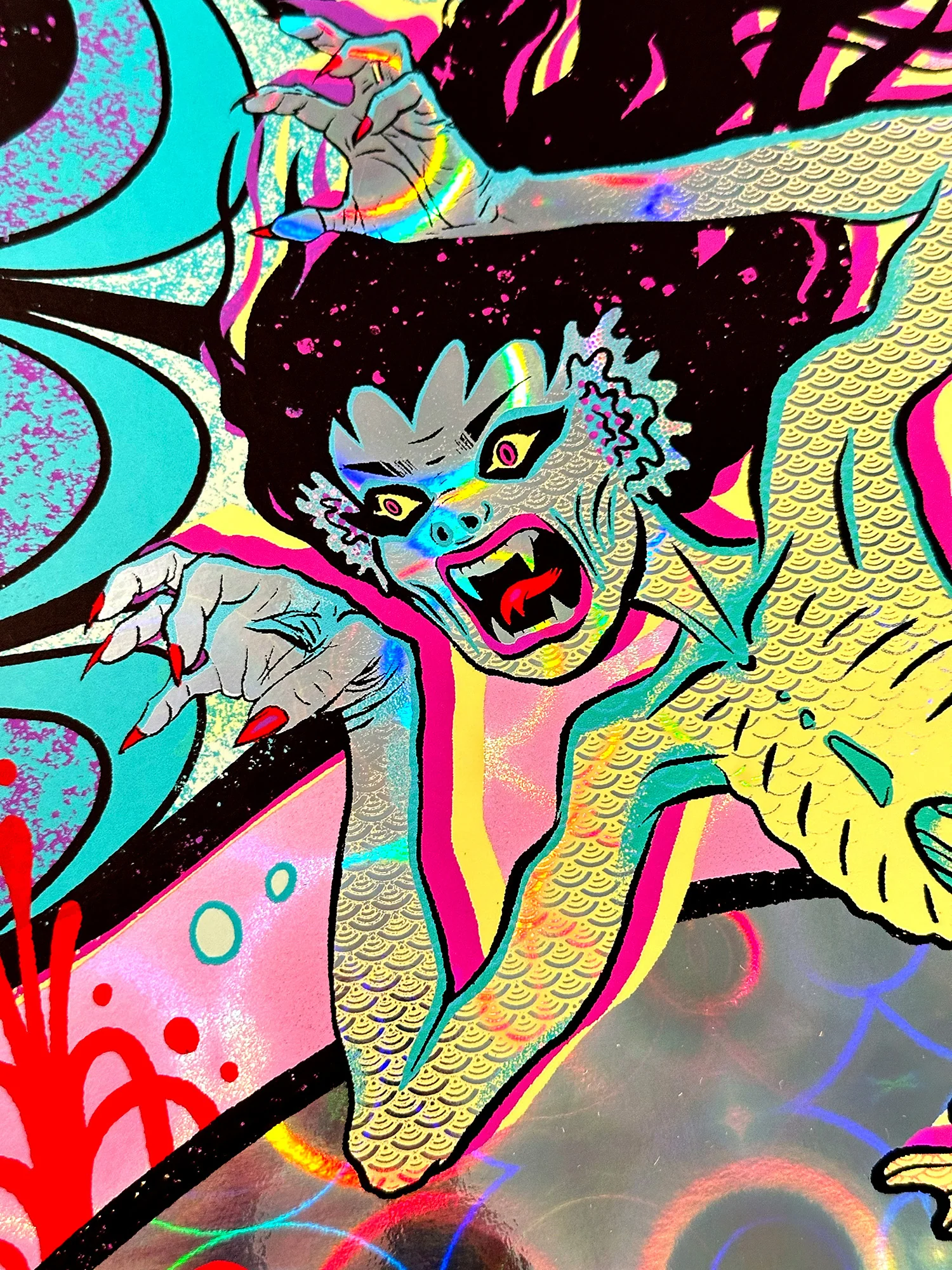 Mastodon : Fiji Mermaid Holo, by Tara McPherson, 2024 thumbnail 3