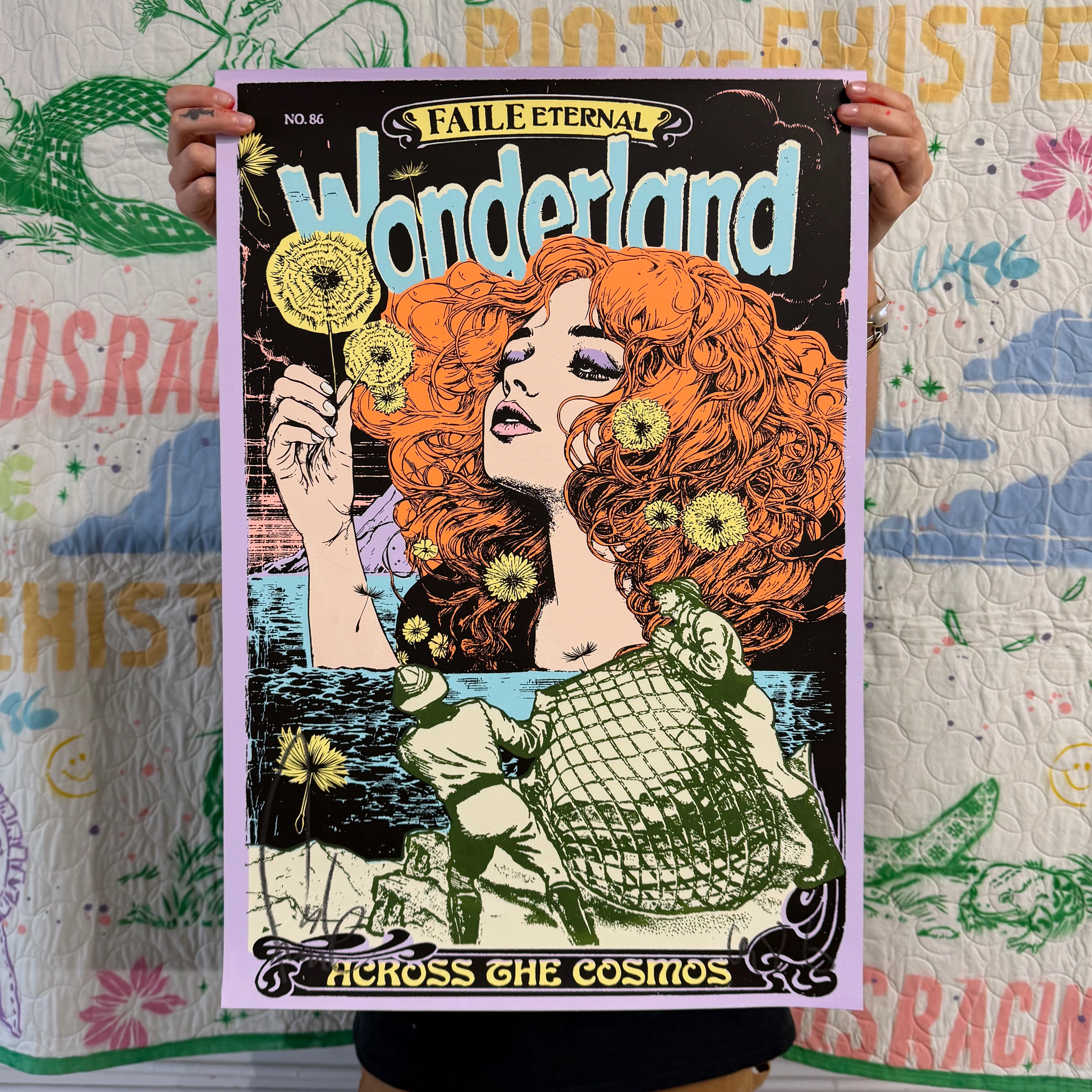 Across the Cosmos: Lavender, by Faile thumbnail 3