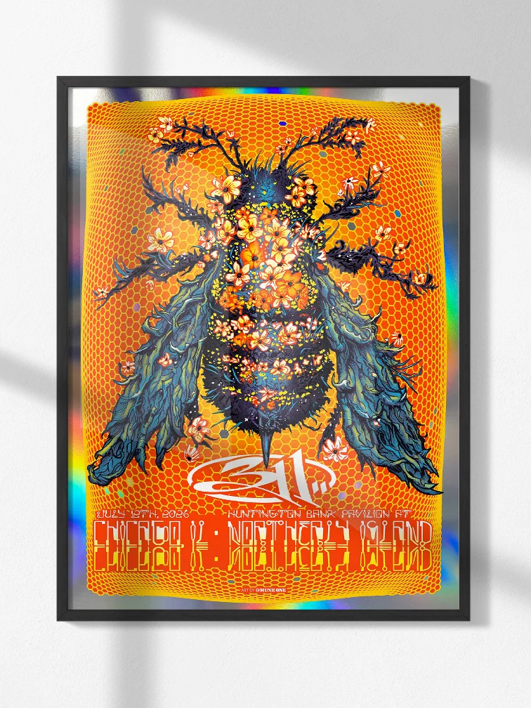 311 Chicago Blue Variant AP Rainbow Foil, by Munk One thumbnail 3