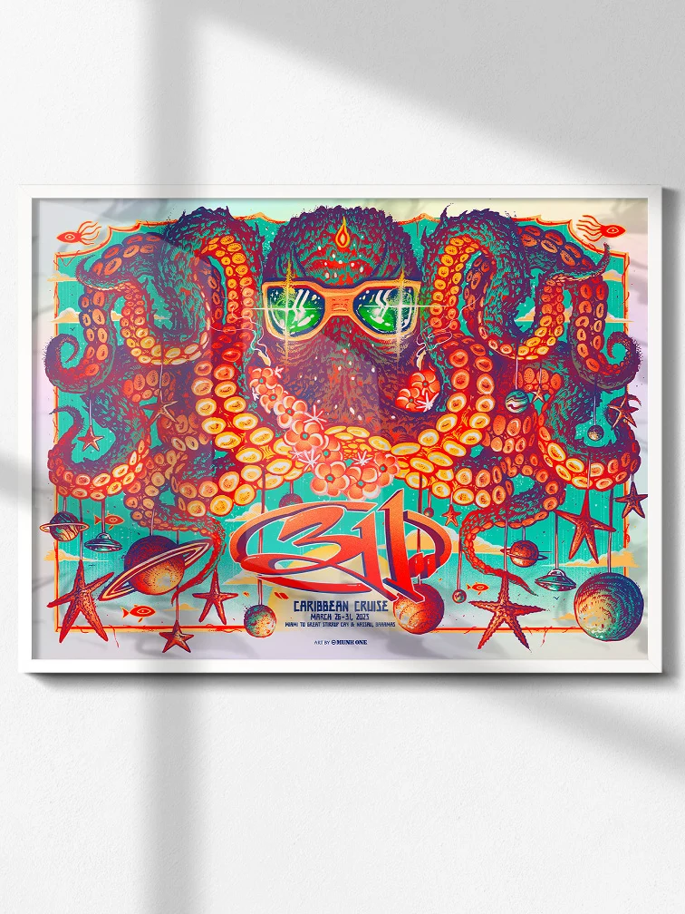 311 CRUISE25 Green Var Waves Foil AP, by Munk One thumbnail 3