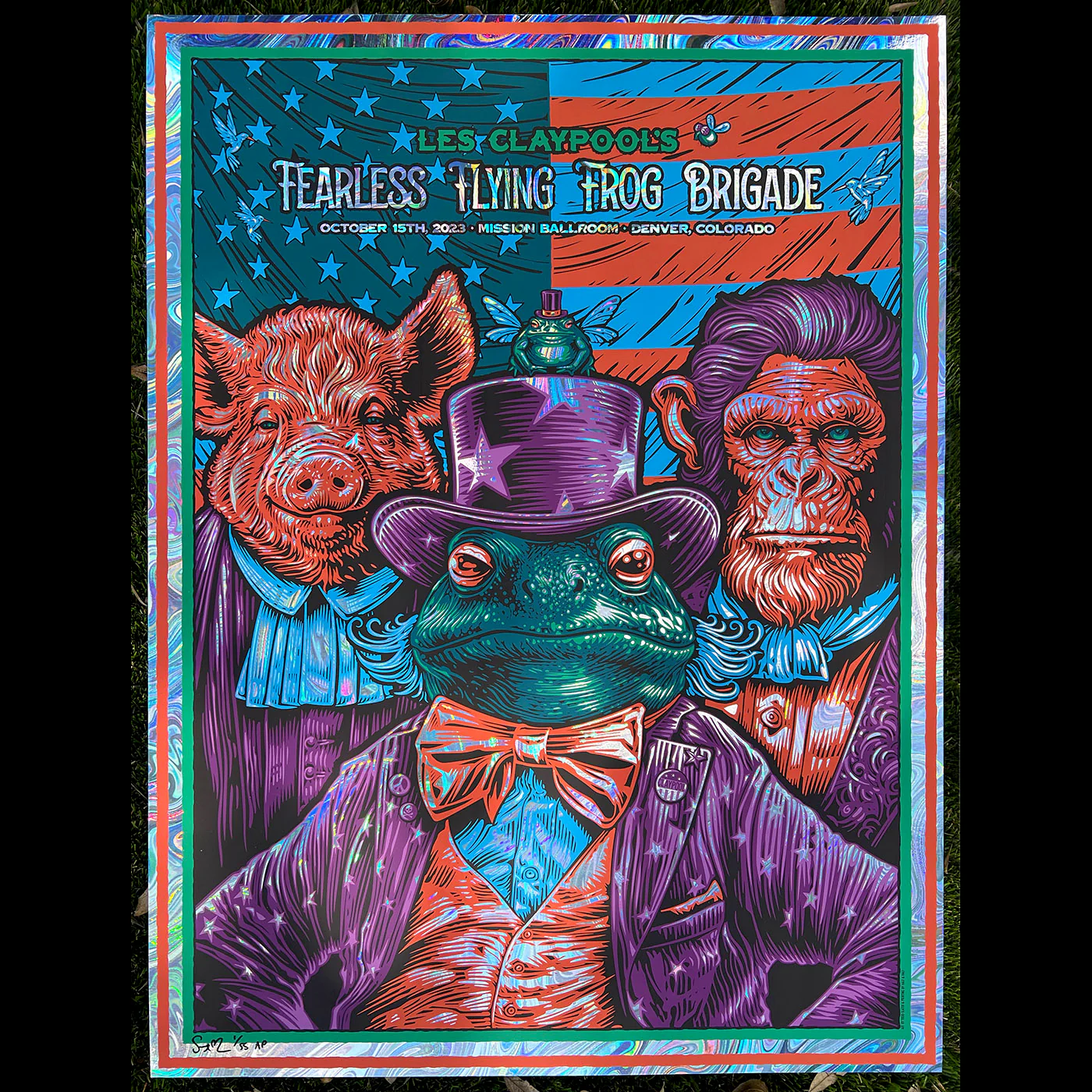 Les Claypools Flying Frog Brigade, by Todd Slater thumbnail 2