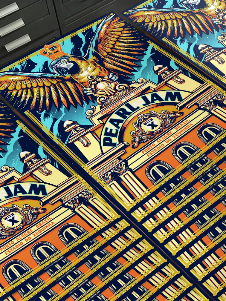 Pearl Jam Porto Alegre Brazil, by Munk One thumbnail 3