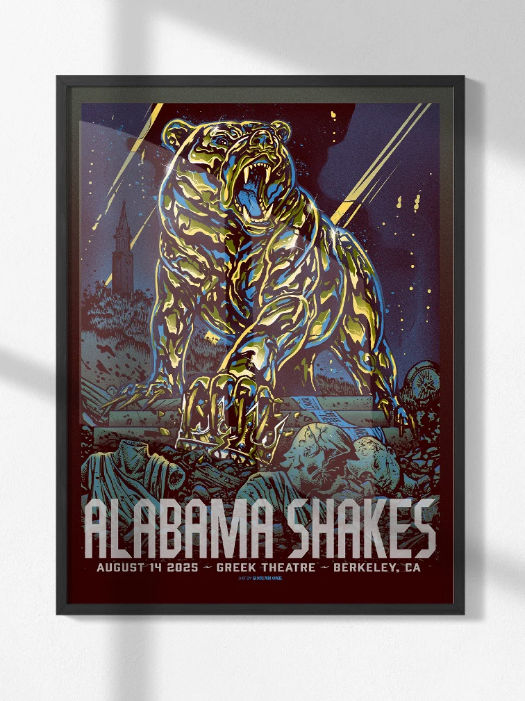 Alabama Shakes Berkeley AP Variant, by Munk One thumbnail 2