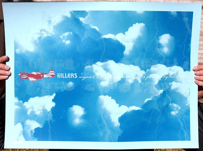 The Killers - glow in the dark, by Todd Slater thumbnail 2