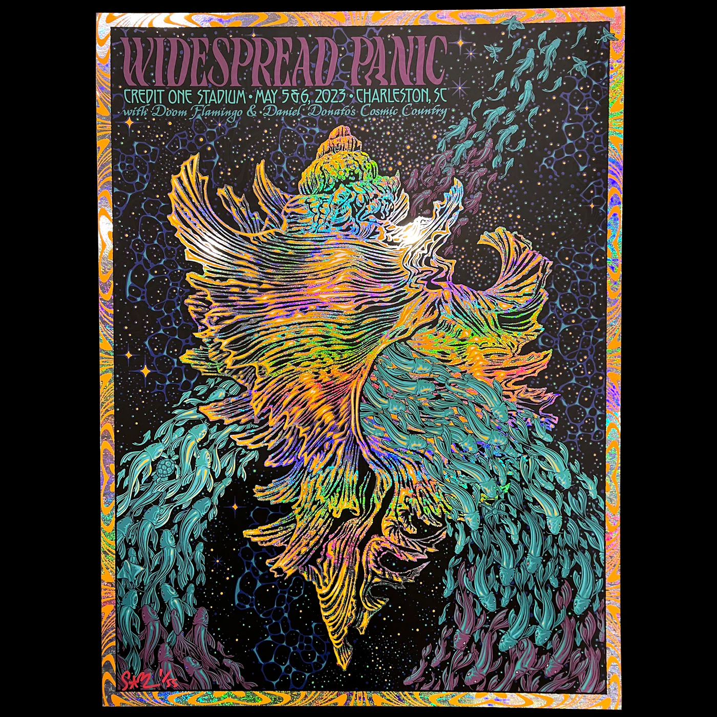 Widespread Panic - conch shell, by Todd Slater thumbnail 2