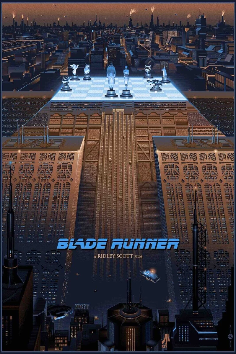 Blade Runner (Chess at Tyrell Corp) Regular, by Laurent Durieux