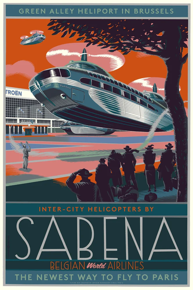 Sabena (Variant), by Laurent Durieux thumbnail 2