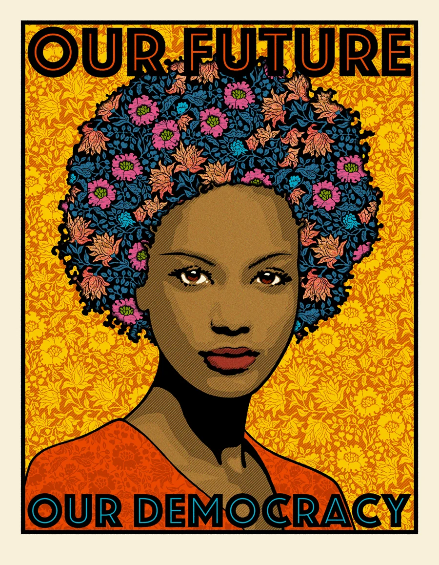 Our Future, Our Democracy, by Chuck Sperry, 2020
