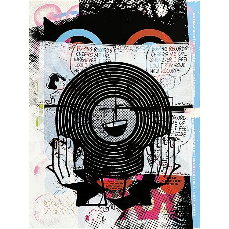 Record Monoprint #015, by Aesthetic Apparatus thumbnail 3