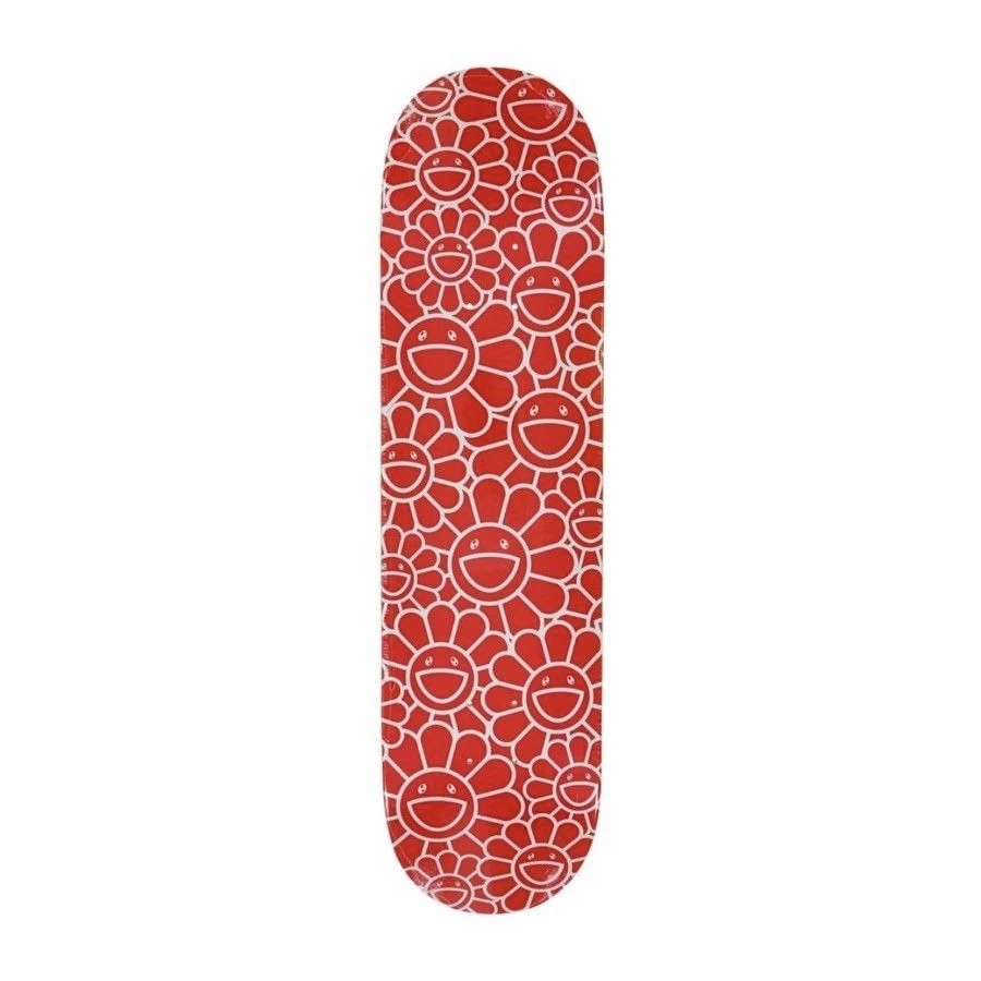 Murakami Complexcon Red Flower Deck, by Takashi Murakami, 2018