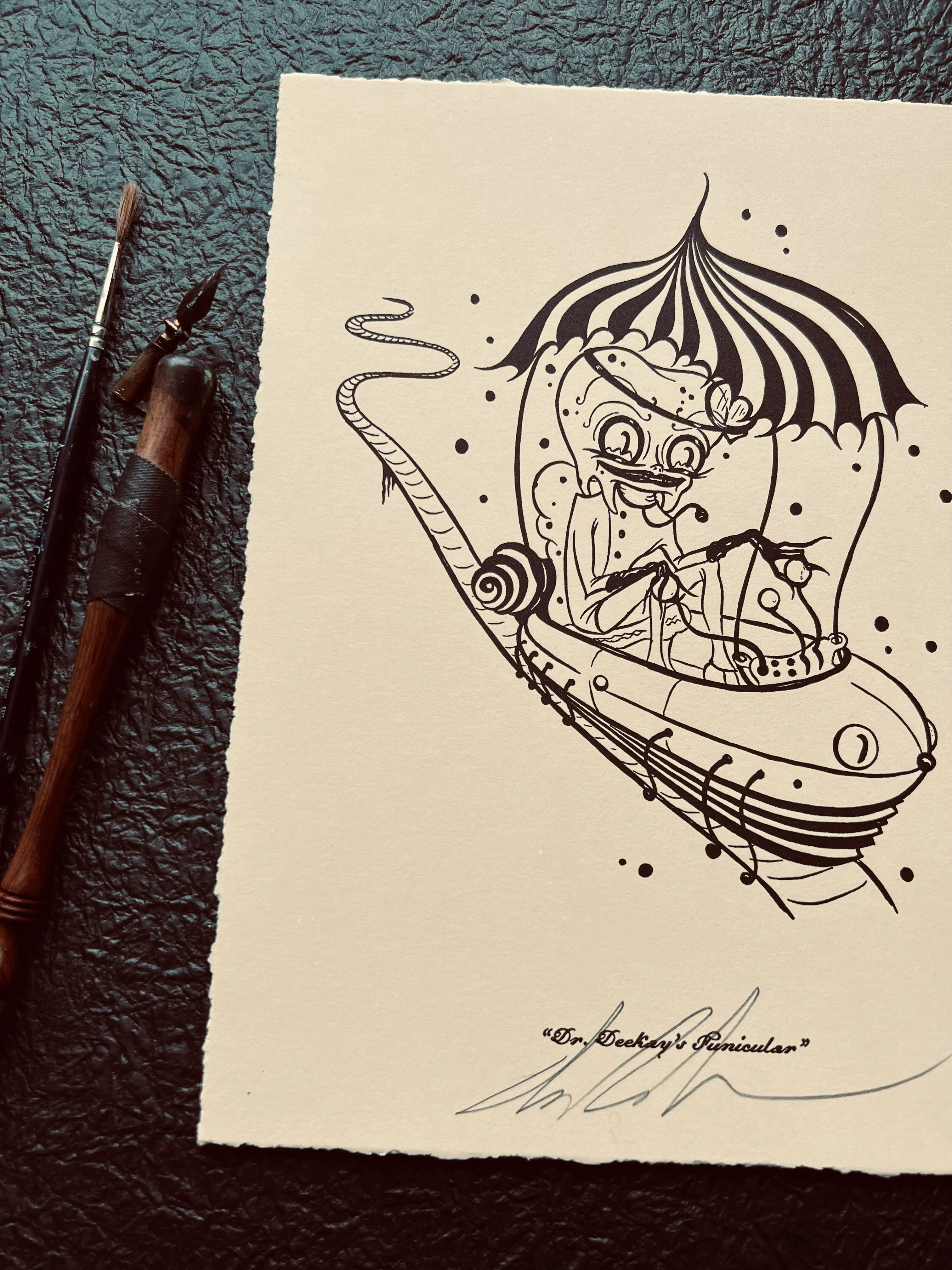 Dr. Deekays' Funicular, by Camille Rose Garcia thumbnail 2