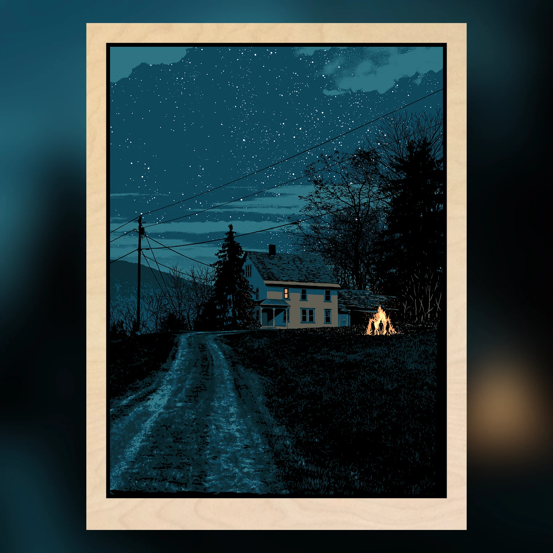 Dwellings 11 - Wood Panel, by Dan McCarthy thumbnail 3