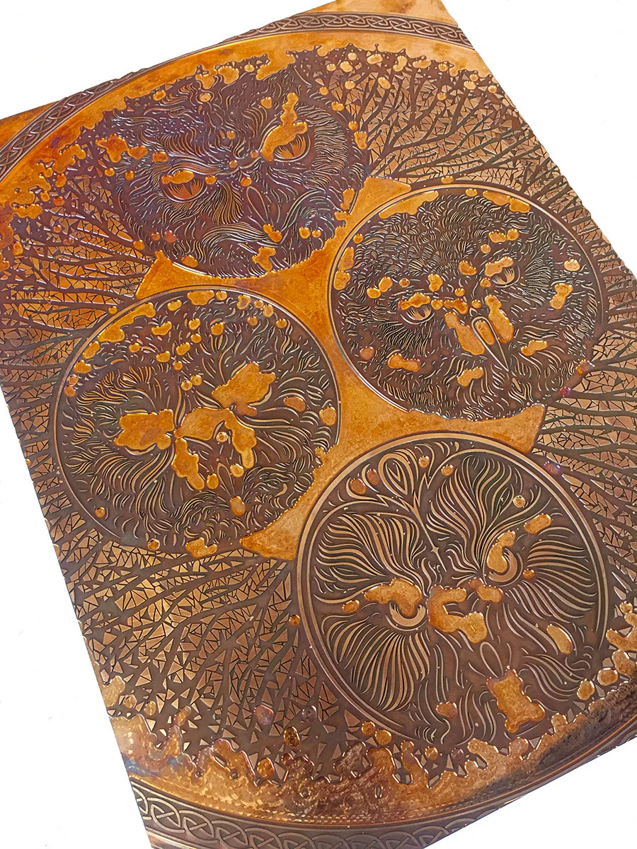 Strange Attraction 3 - copper, by Todd Slater thumbnail 3