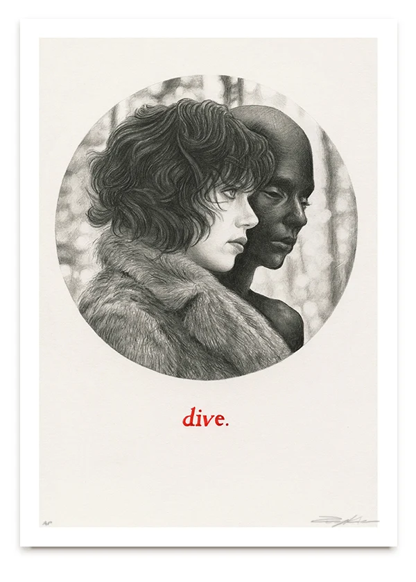 Dive Woodblock, by Rory Kurtz thumbnail 2