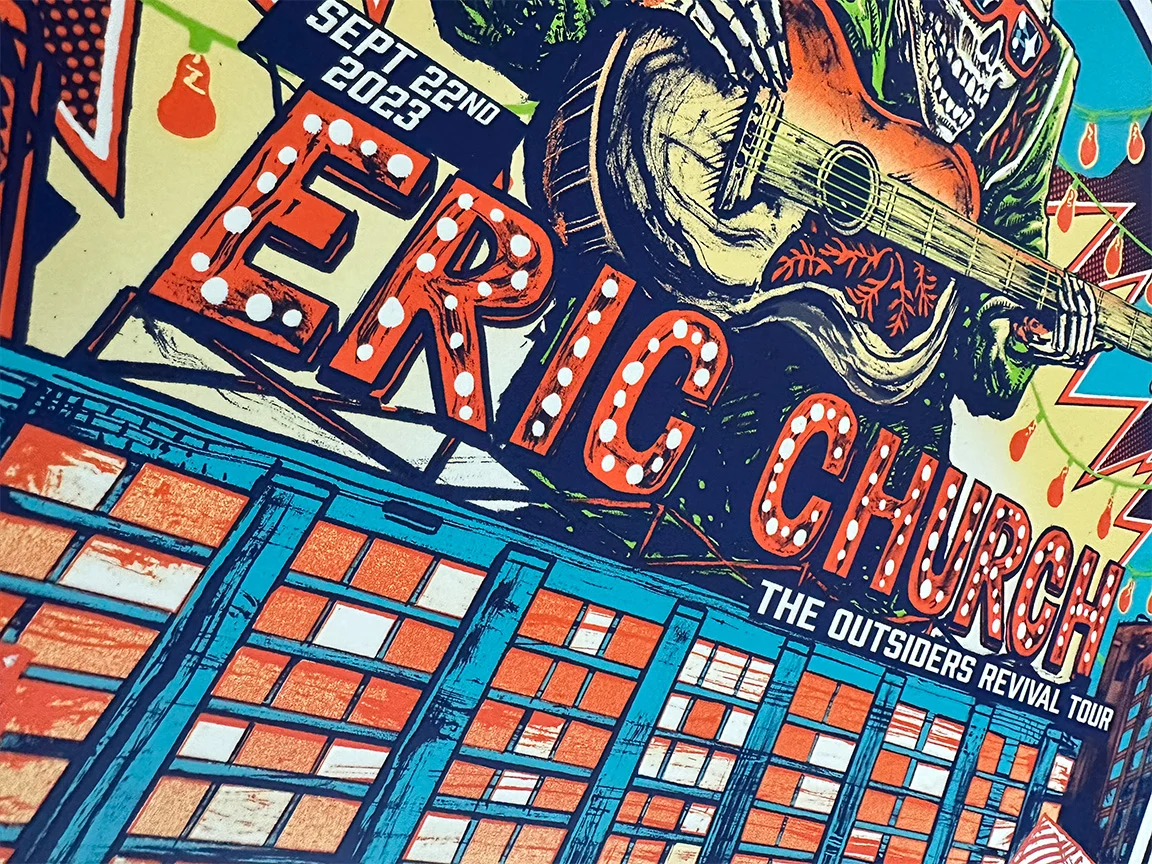 Eric Church Atlanta Night 2 AP, by Munk One thumbnail 3