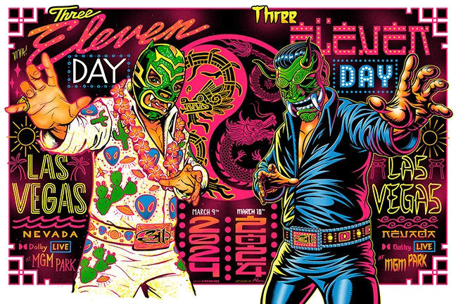 311 Day Las Vegas Collaboration Uncut AP, by Munk One & Justin Hampton