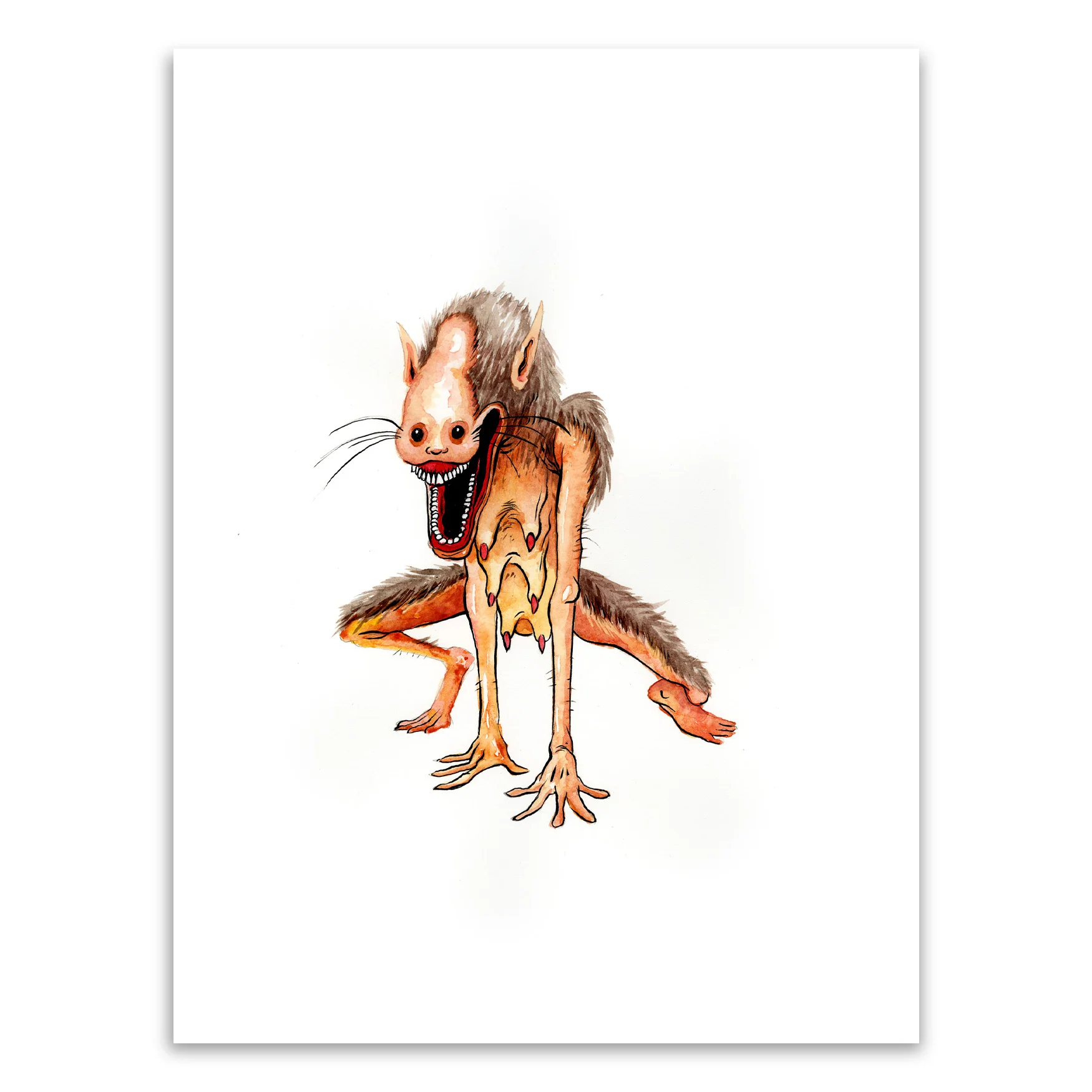 Ratmaa Original Art, by Alex Pardee thumbnail 2