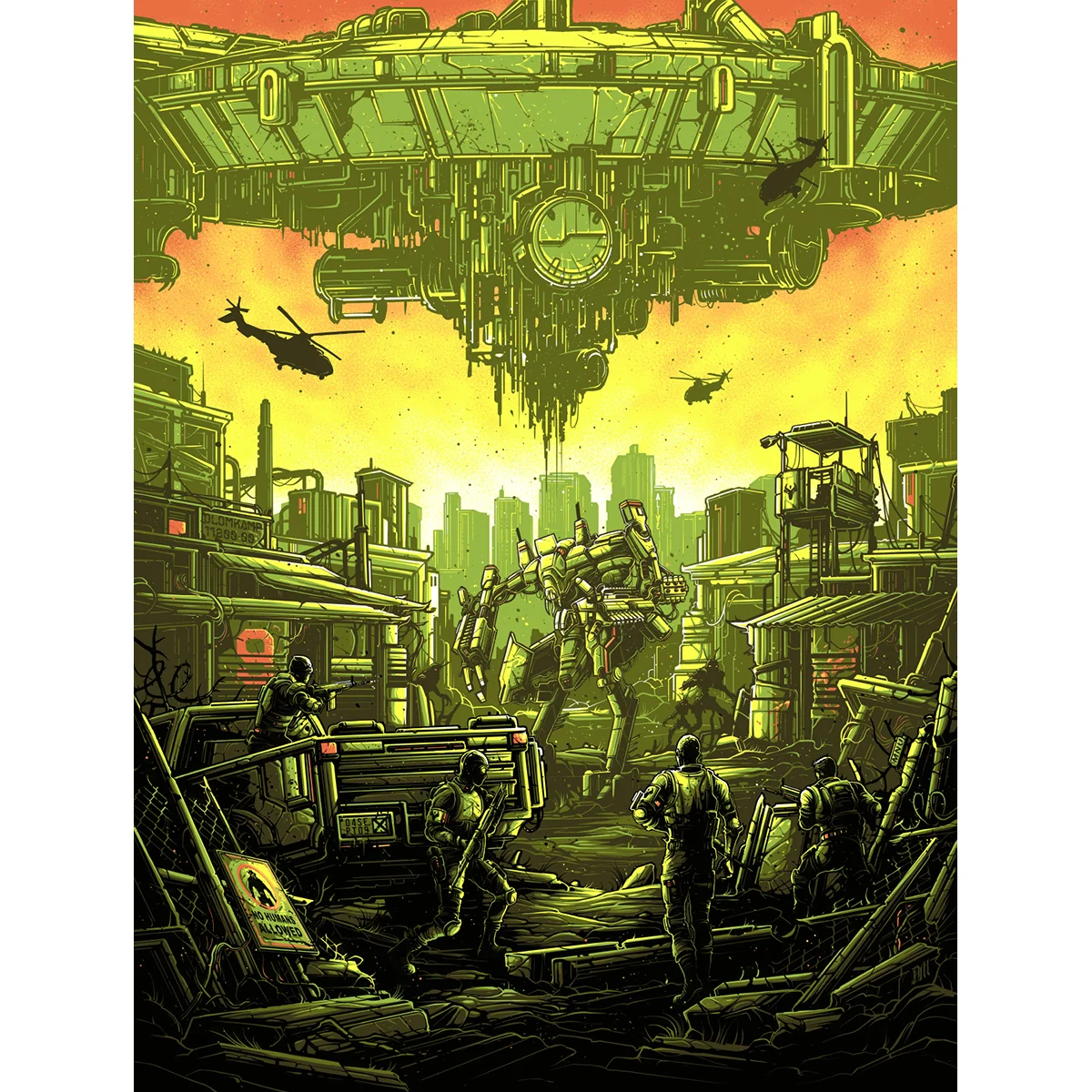 We Can’t Go Home, Not Anymore - Regular, by Dan Mumford