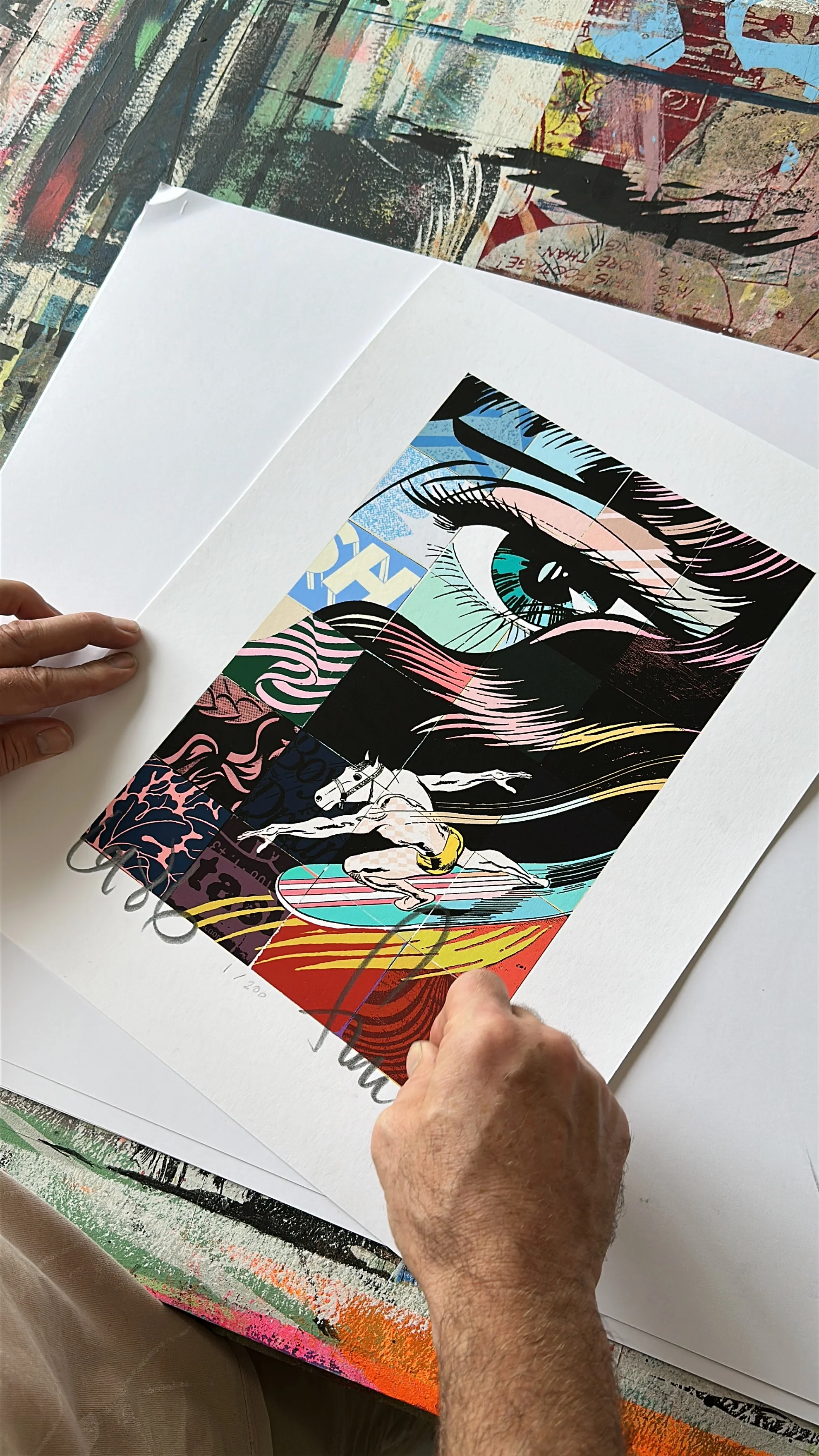 Nowhere Is Now Here, by Faile, 2025 thumbnail 3