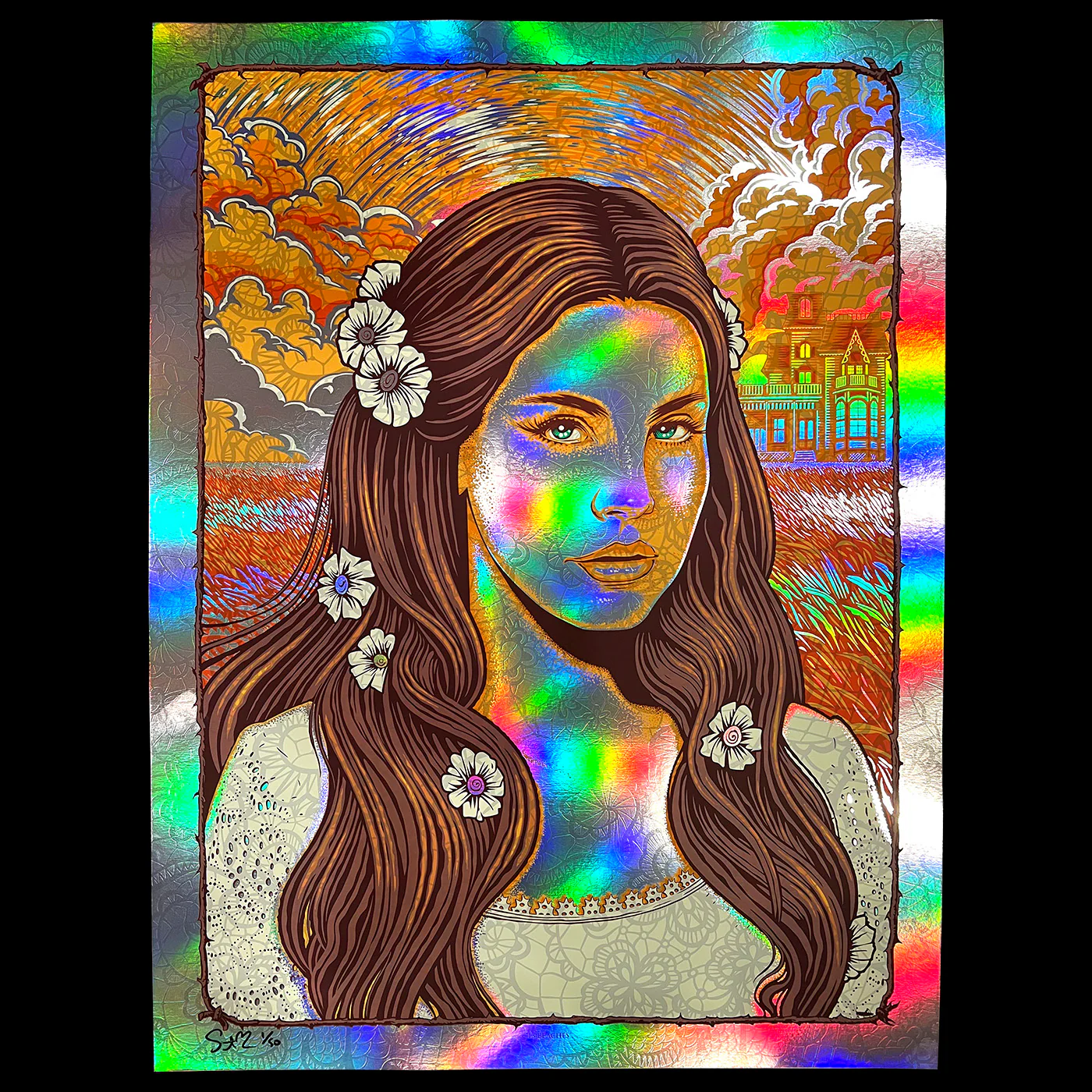 Rainbow foil - 13 Beaches, by Todd Slater thumbnail 2