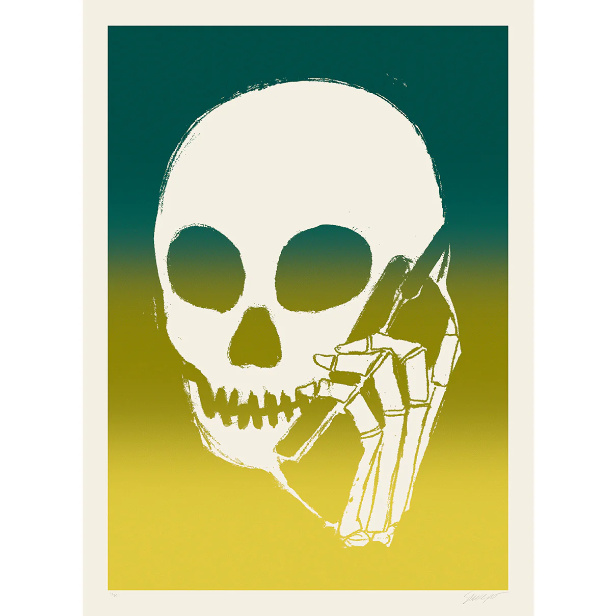 Green Fade, by Skullphone, 2019